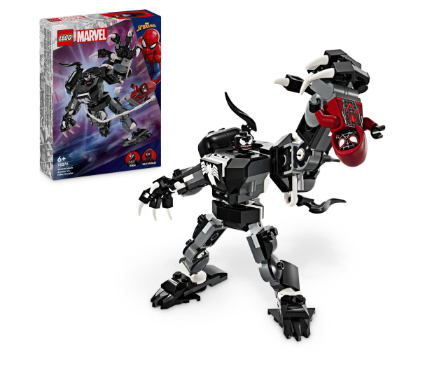 LEGO Marvel Super Heroes 76276 Mechaniczna zbroja Venom vs Miles Morales - 1202180 - zdjęcie 2